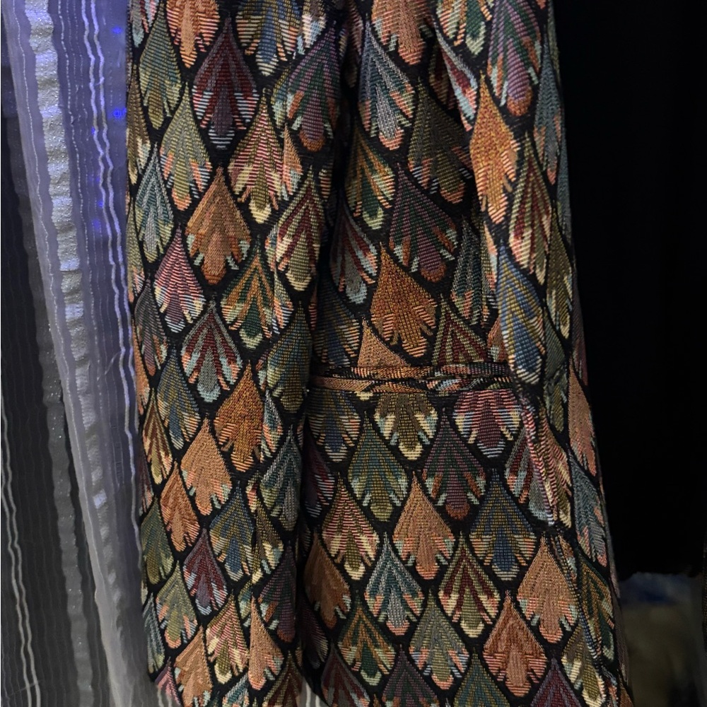 Multicolor Patterned Women's Jacket - image 3